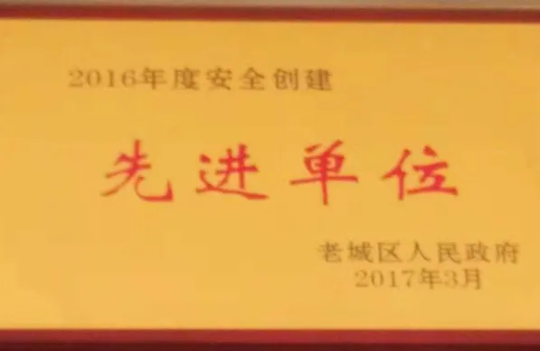 2016先进单位